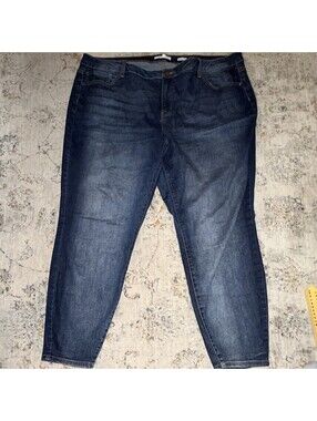A Beautiful Soul 24 Women’s Skinny Jeans Dark Wash Denim Stretch 5-Pocket A211